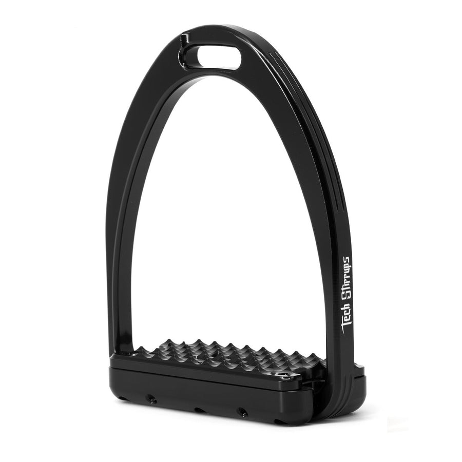 Tech Stirrup Irons Capri Dressage Black