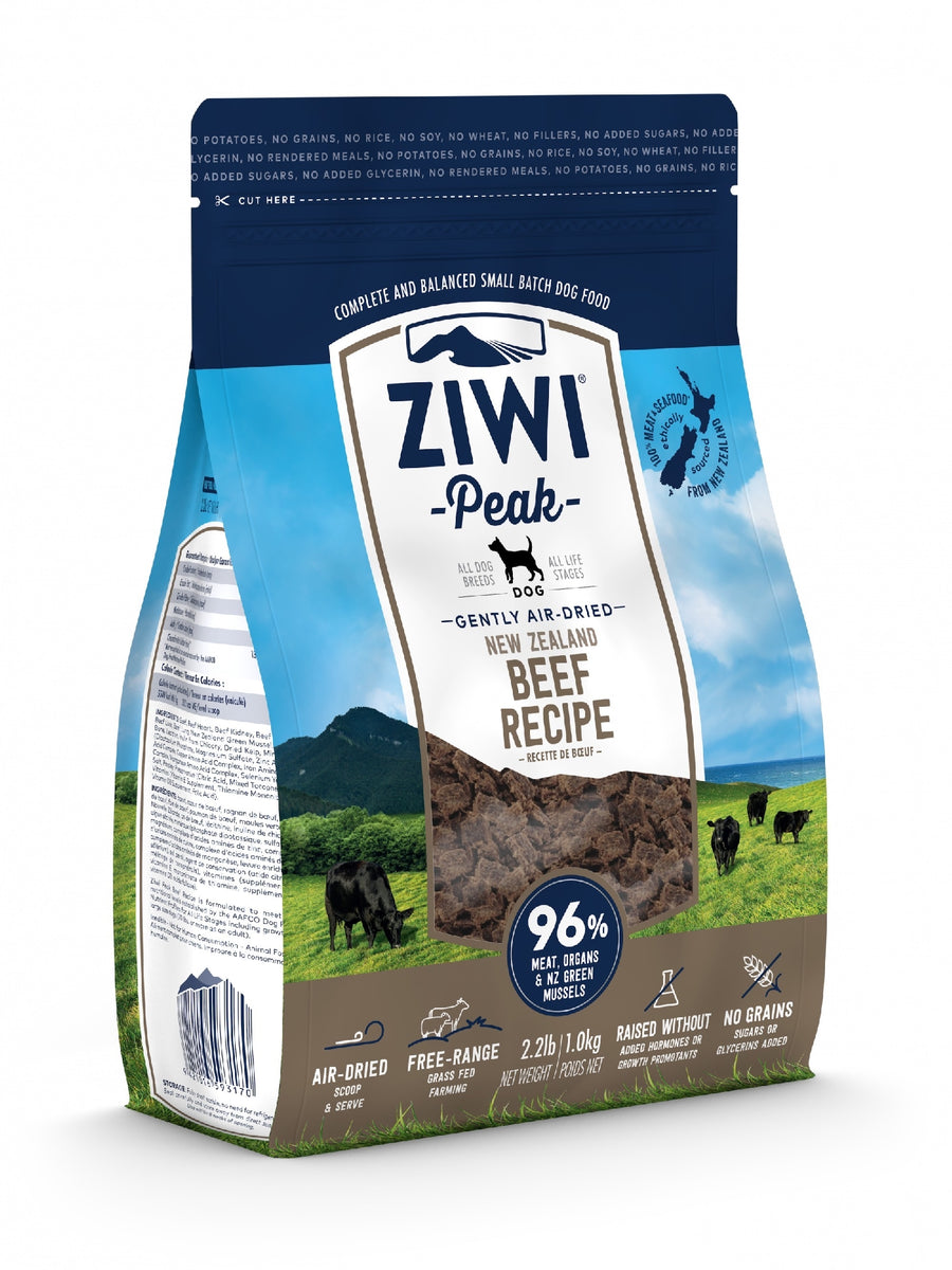 Ziwi Peak Air Dried Dog Food Beef [:1kg]