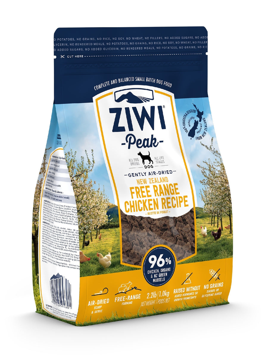 Ziwi Peak Air Dried Dog Food Chicken [:1kg]