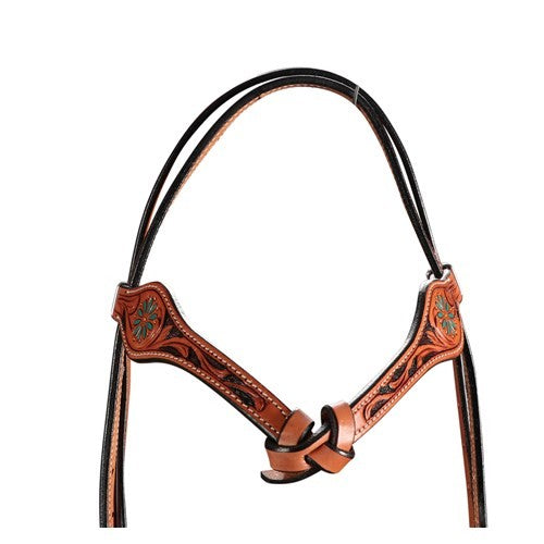 Western Iroquois Knotted Headstall Fort Worth