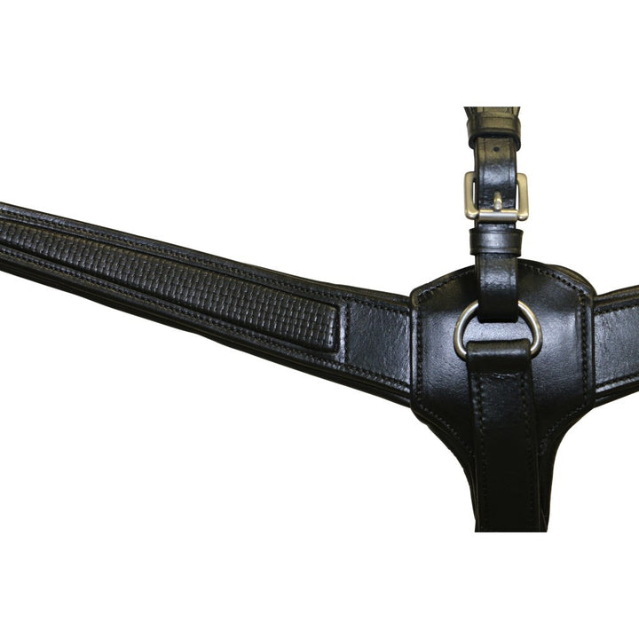 Breastplate Premier Leather Jeremy & Lord Black [:pony By Order]