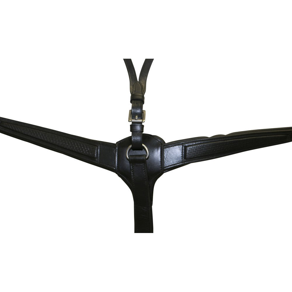 Breastplate Premier Leather Jeremy & Lord Black [:cob By Order]