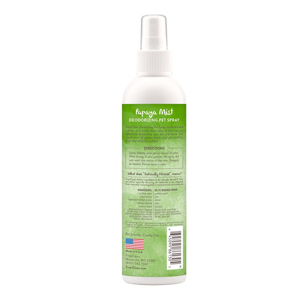 Tropiclean Mist Spray Papaya 236ml