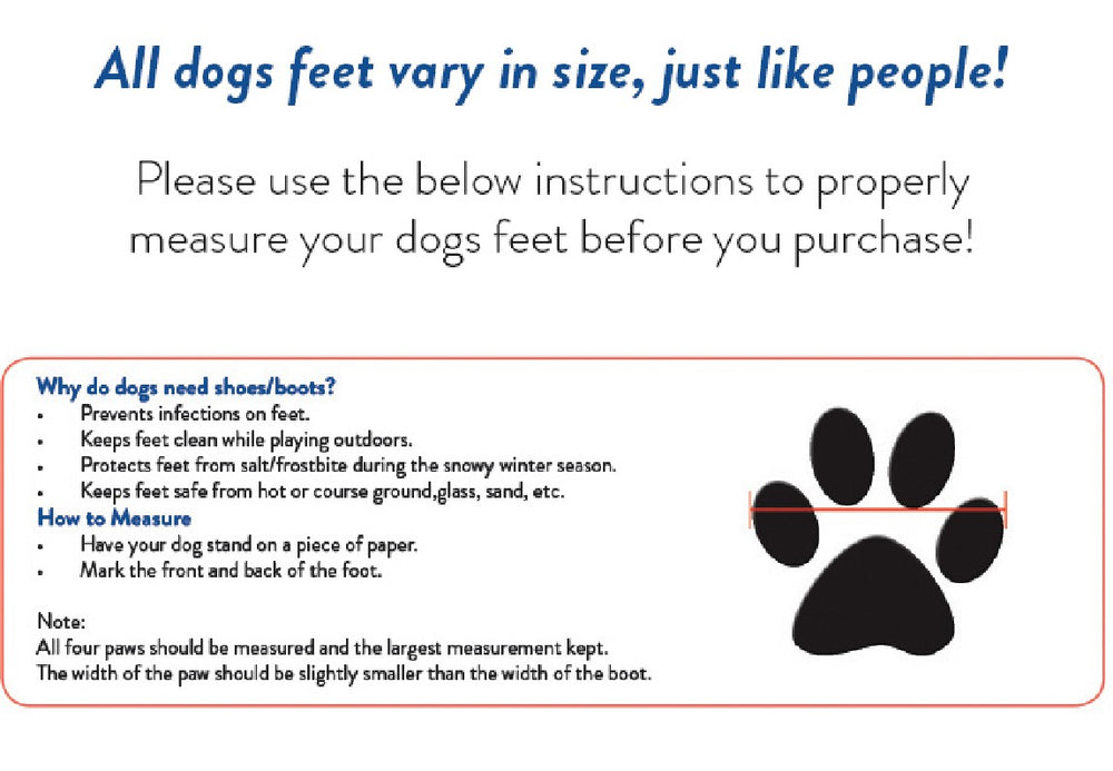 Dog Boots Zees Waterproof Set Of 4 Blue [:small]