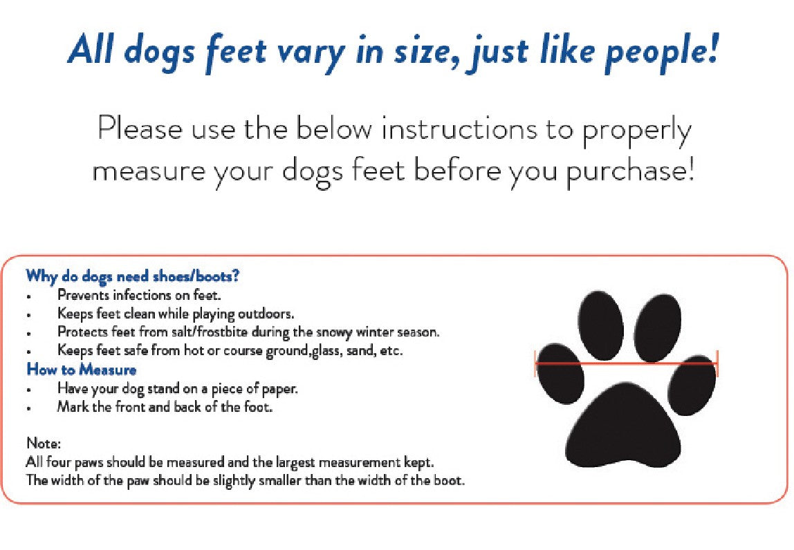Dog Boots Zees Waterproof Set Of 4 Blue [:small]