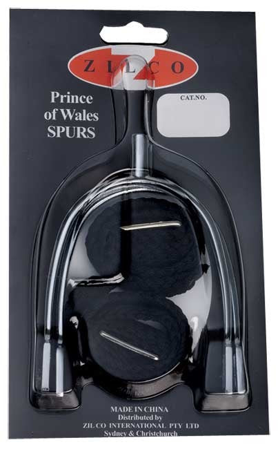 Spurs With Straps Zilco 14mm [:childs]