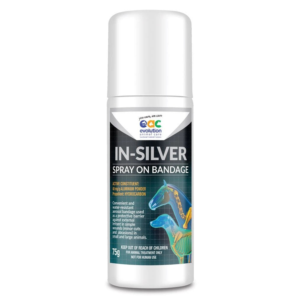 Evolution In Silver Spray On