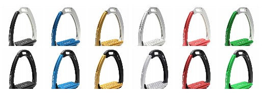 Tech Stirrup Irons Venice Young Safety Stirrups Black & Red