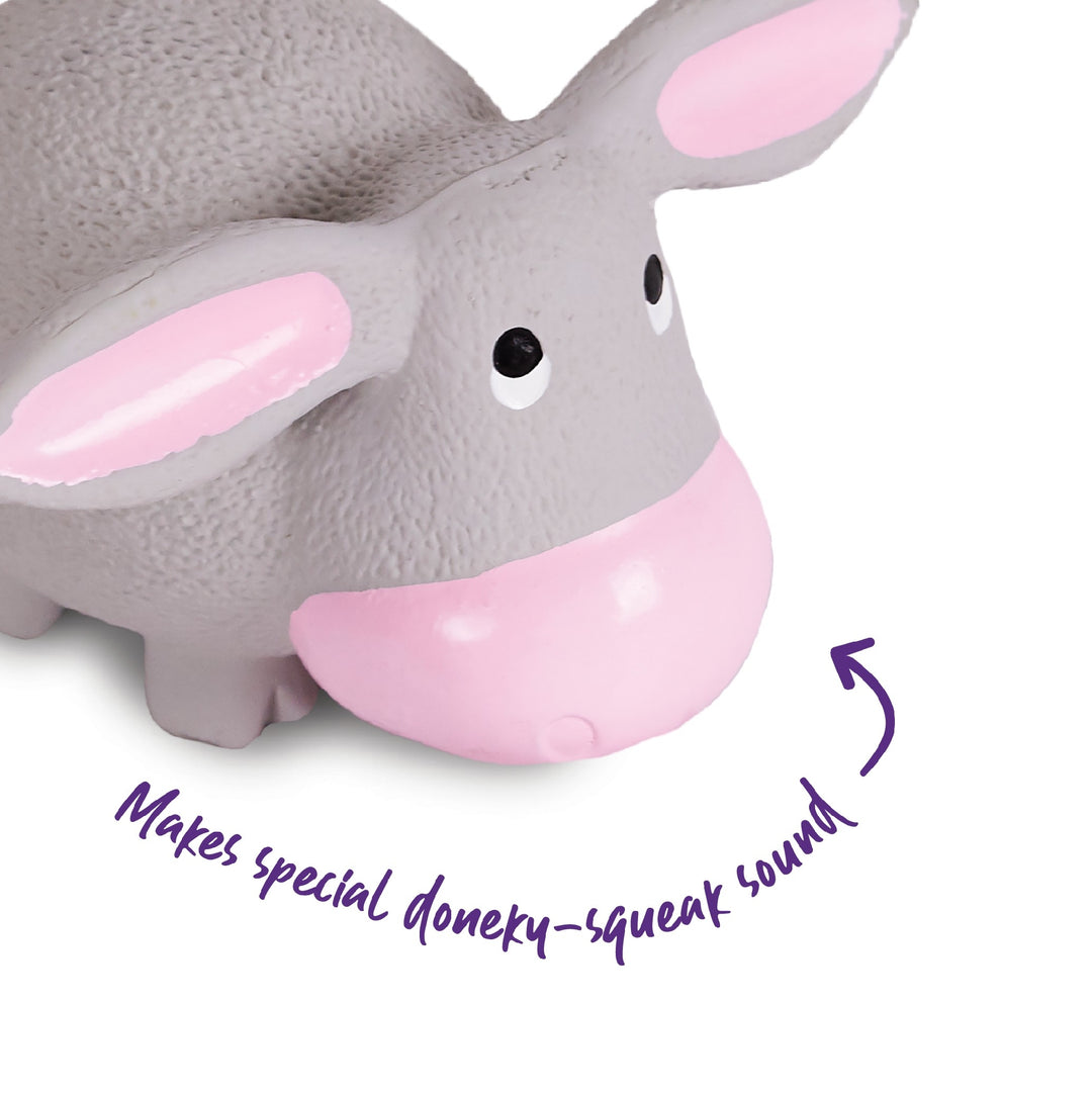 Kazoo Dog Toy Latex Donkey [:small]