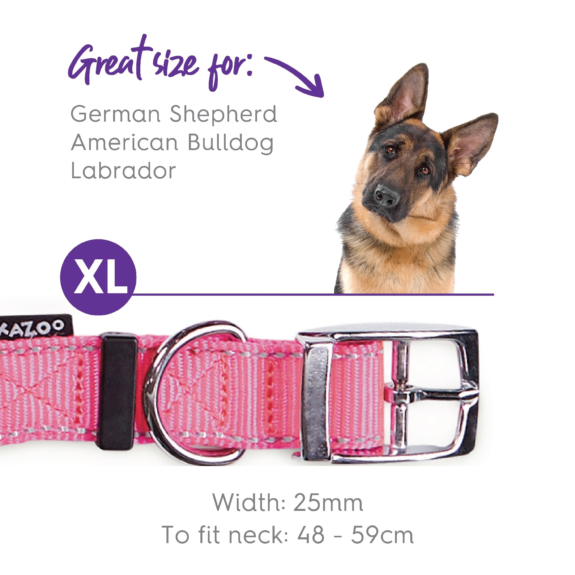 Kazoo Dog Collar Active Bloom Burst [:extra Large]