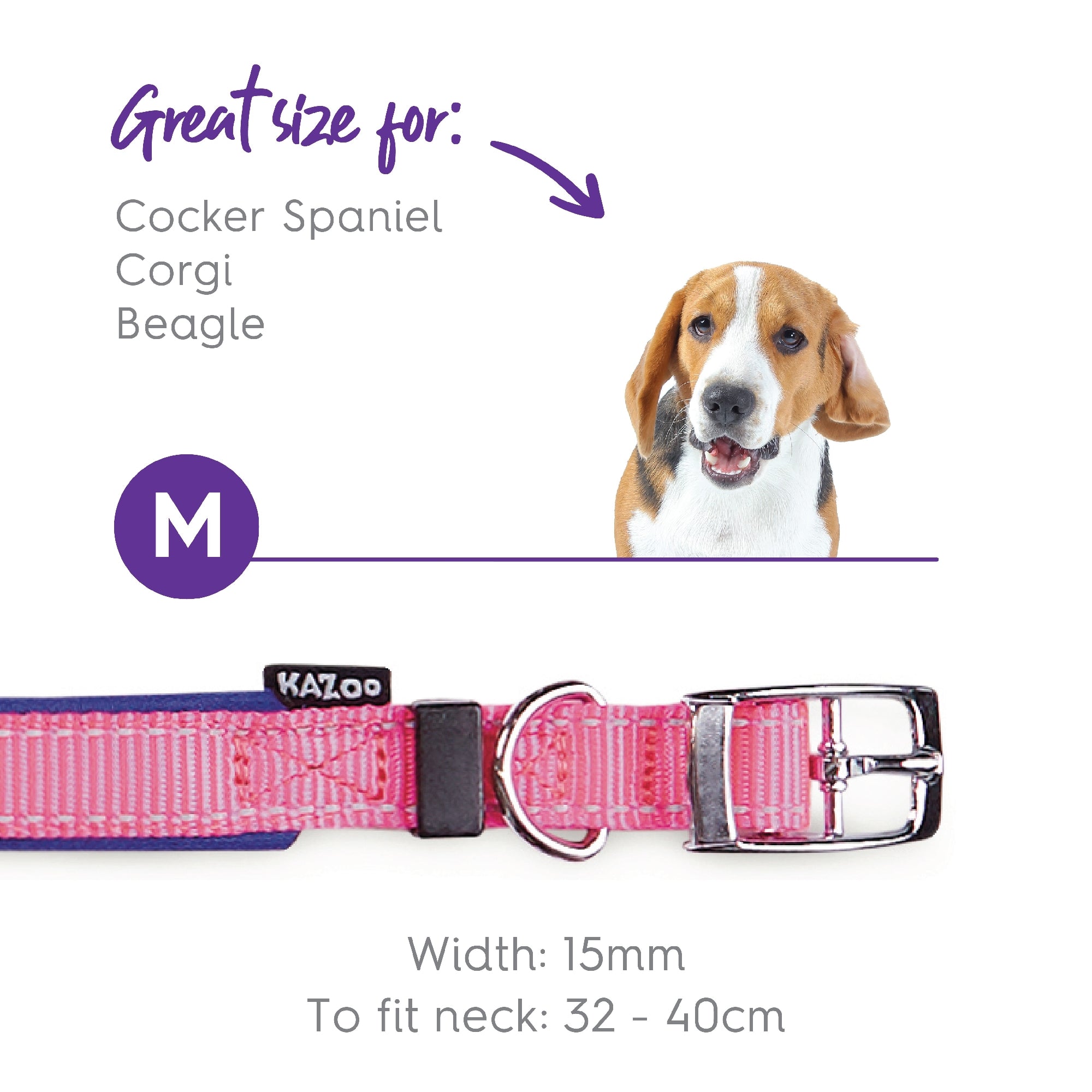 Kazoo Dog Collar Active Bloom Burst [:extra Large]