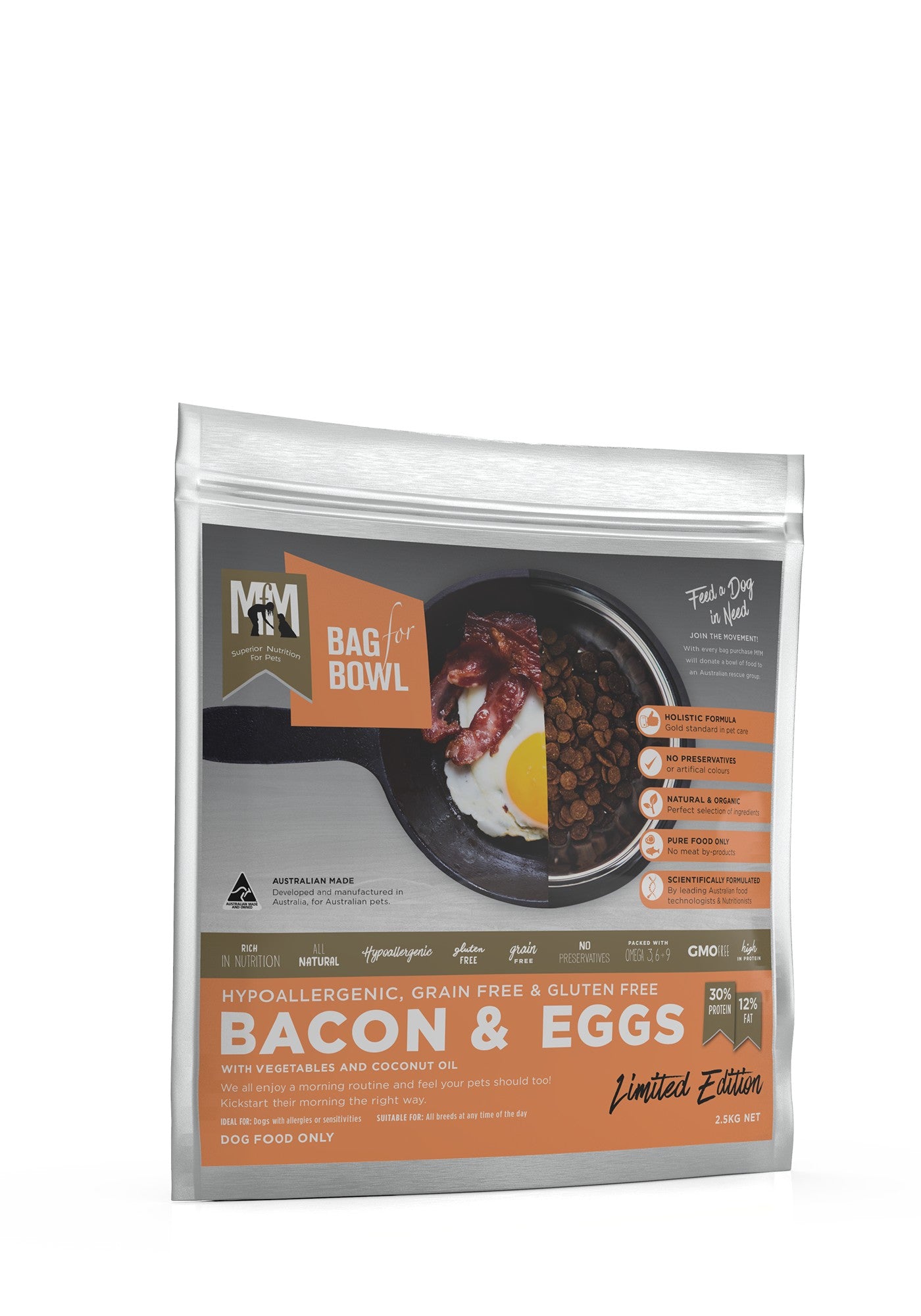 Meals For Mutts Dog Bacon And Eggs 2.5kg