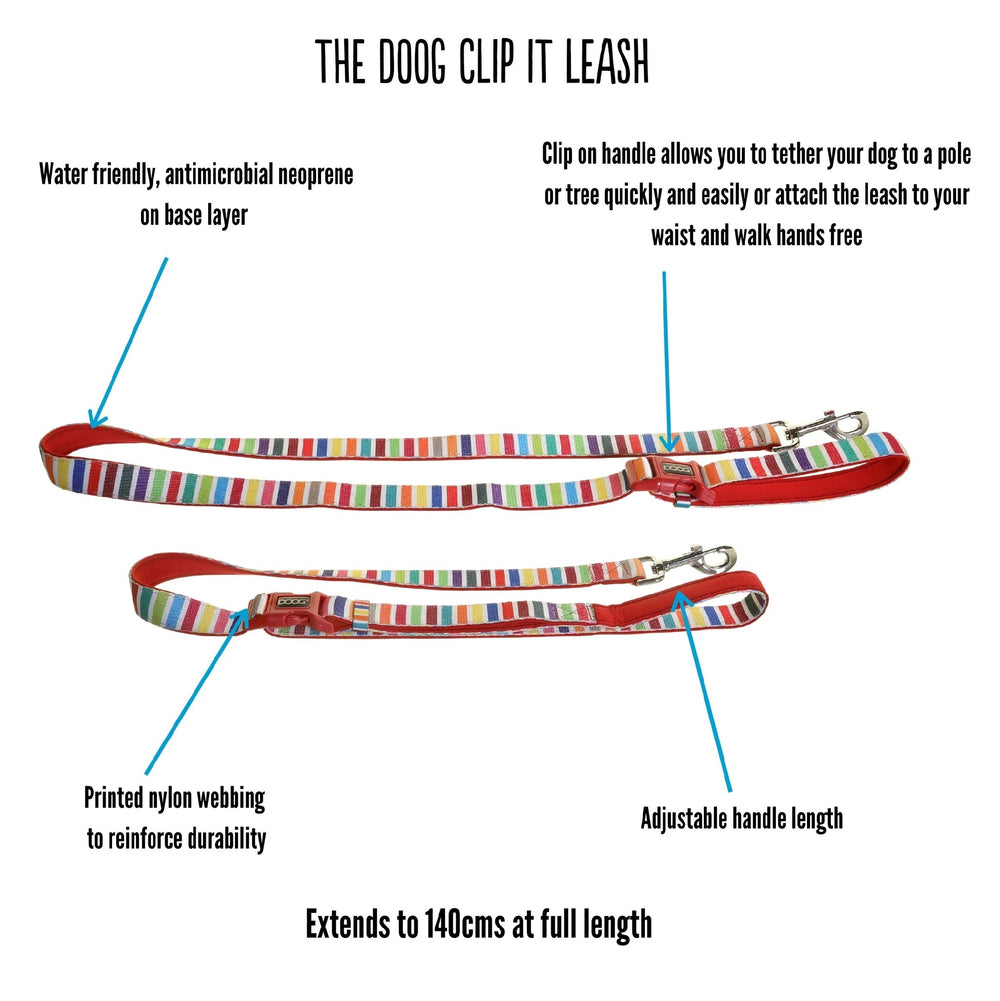 Doog Dog Leash Lassie Clip It Extra Large