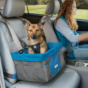 Car Booster Seat Kurgo Heather Charcoal Blue