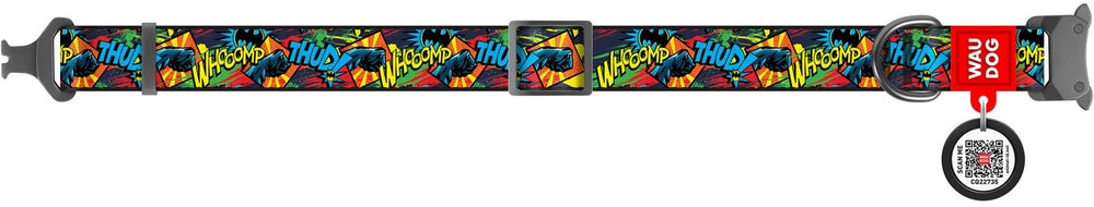 Waudog Dog Collar Batman Bright [:extra Small]