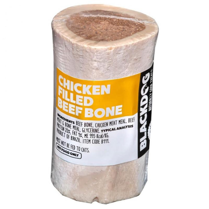 Blackdog Beef Bone Filled With Chicken