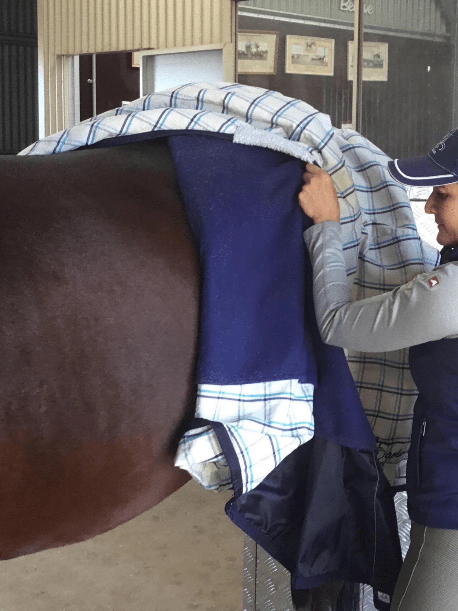 Dual Season Fleece Lined Rug Earlwood [:5'6"]