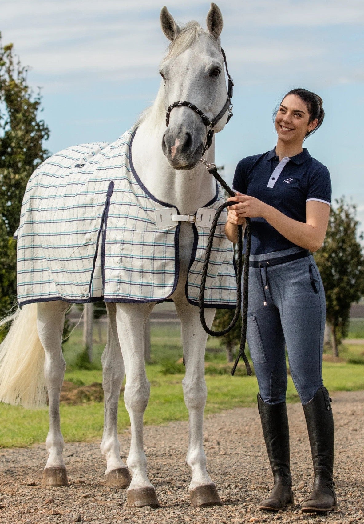 Dual Season Fleece Lined Rug Earlwood [:5'6"]