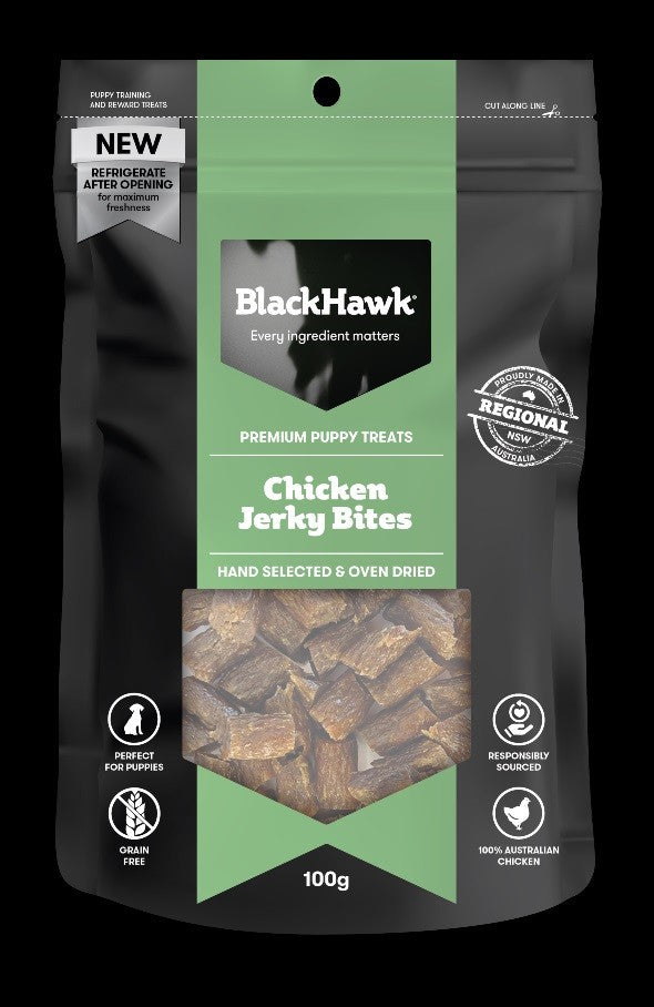 Blackhawk Dog Treat Puppy Chicken Bites 100gm