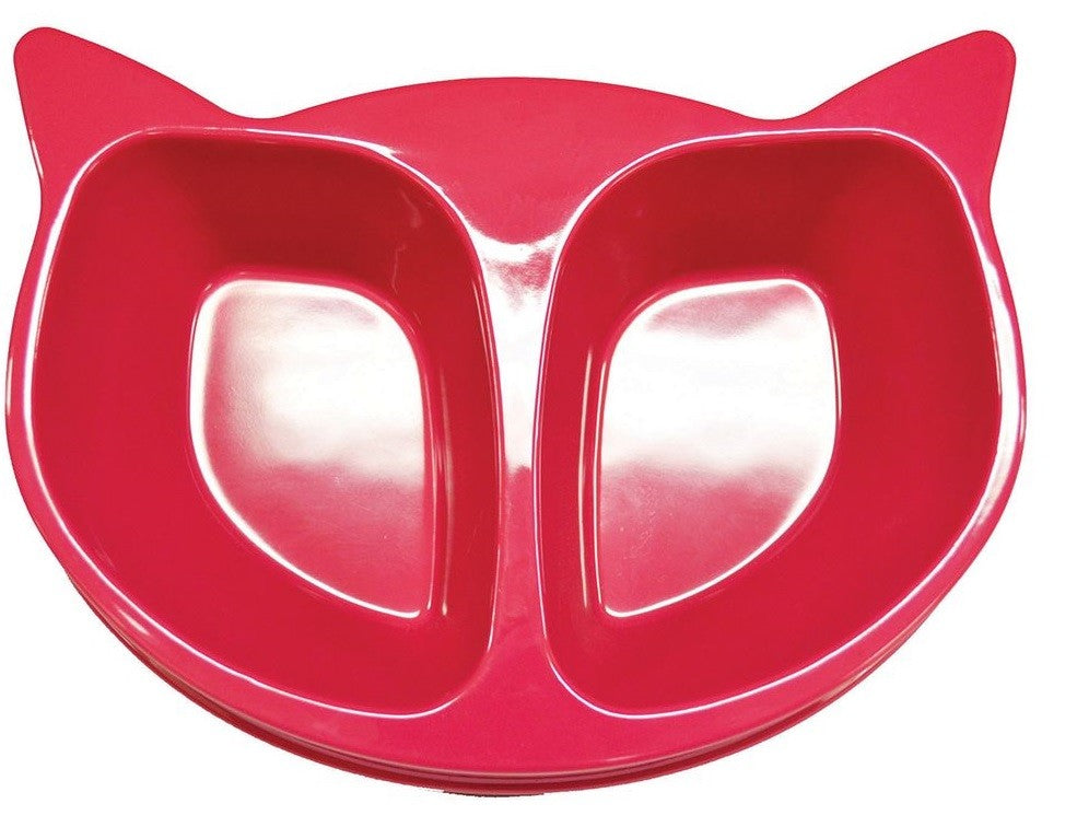 Cat Bowl Face Scream Loud Pink