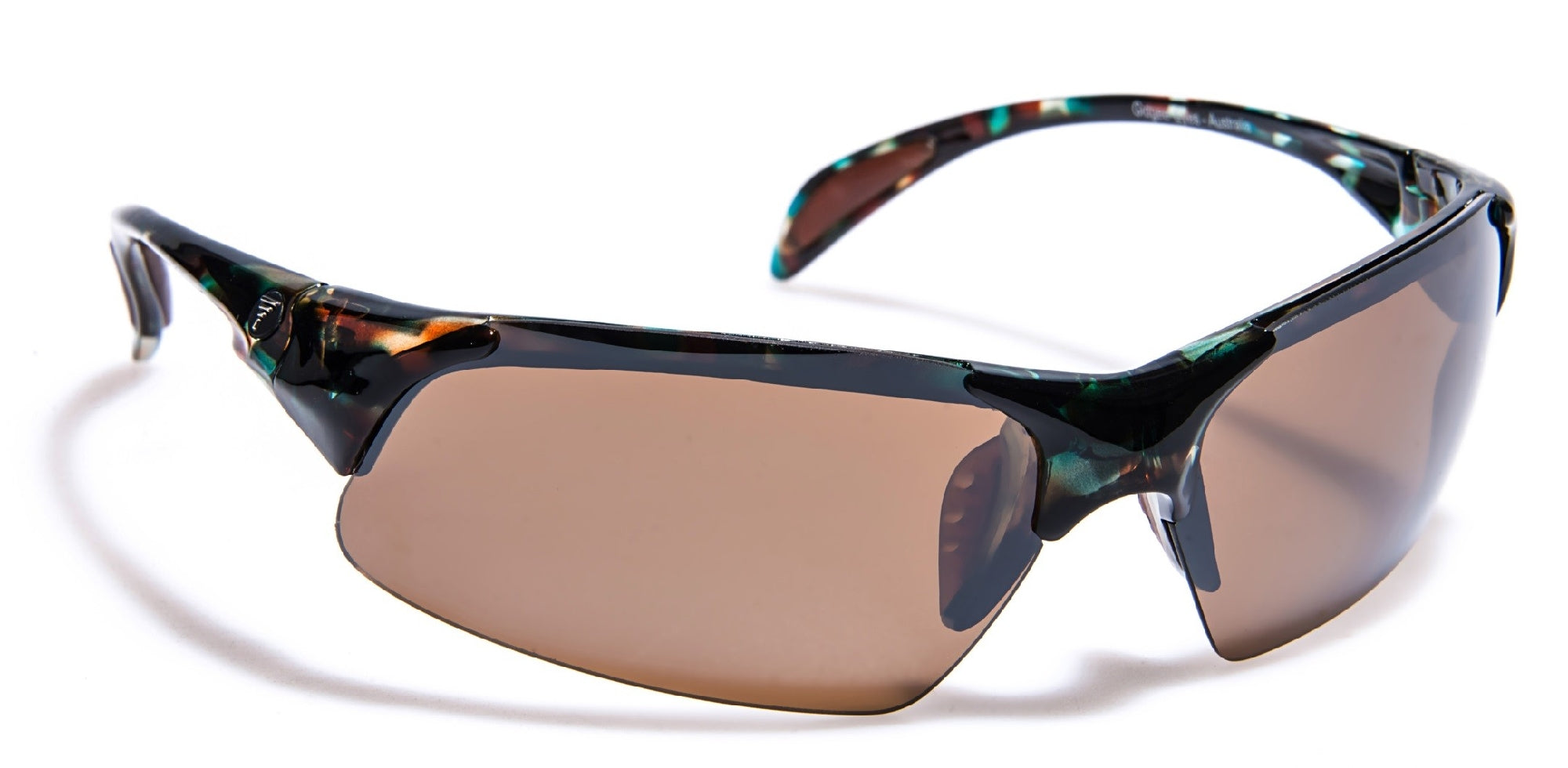 Sunglasses Gidgee Cleancut Tortoise Frame & Brown Lens
