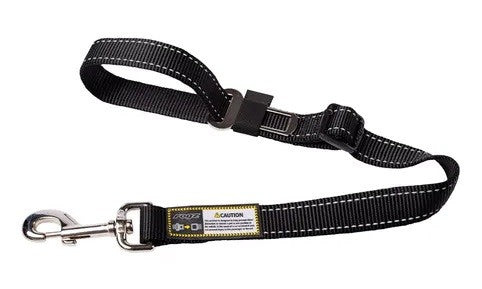 Car Seat Belt Rogz Safety Adjustable Black