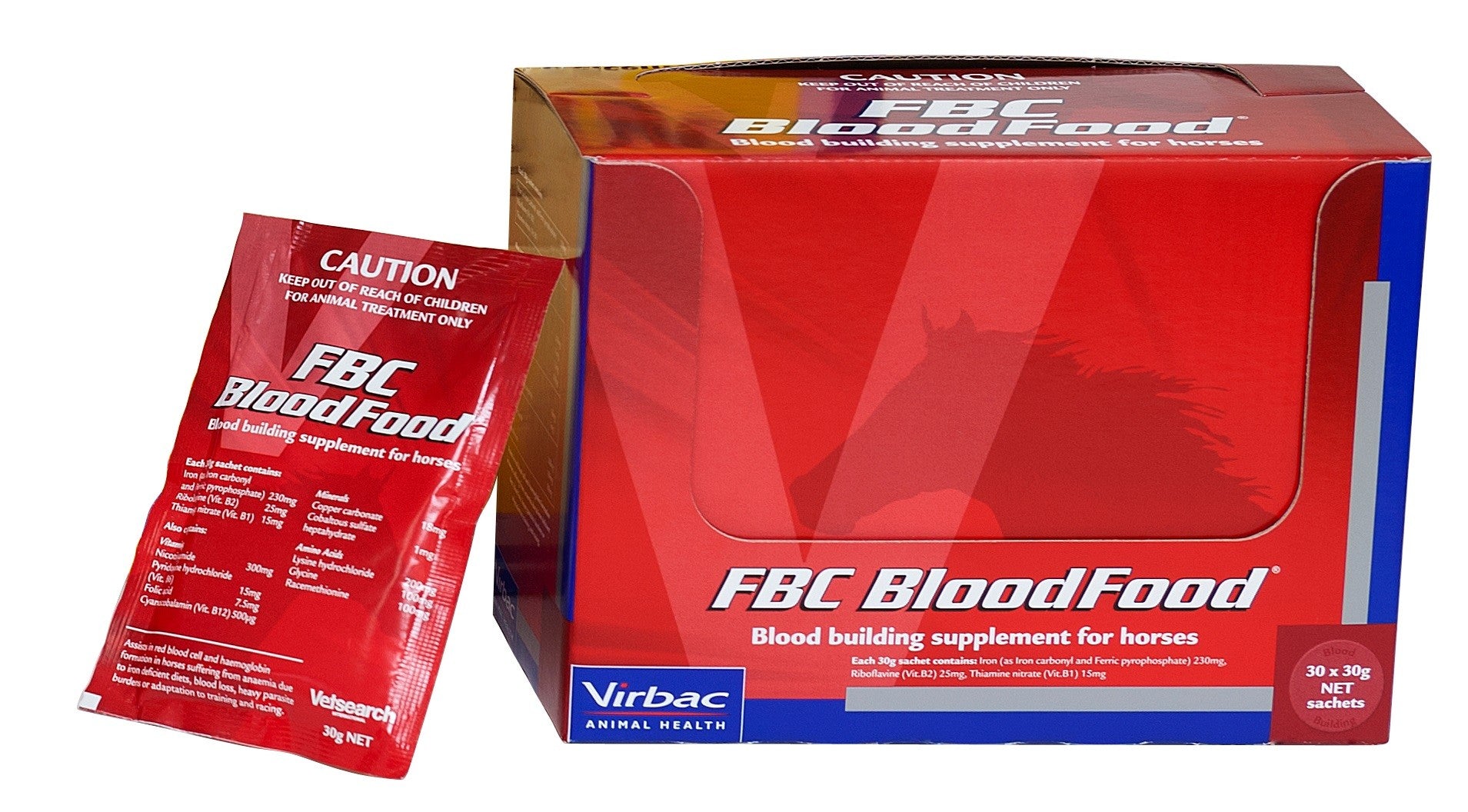 Fbc Blood Food Virbac 30 X 30gm