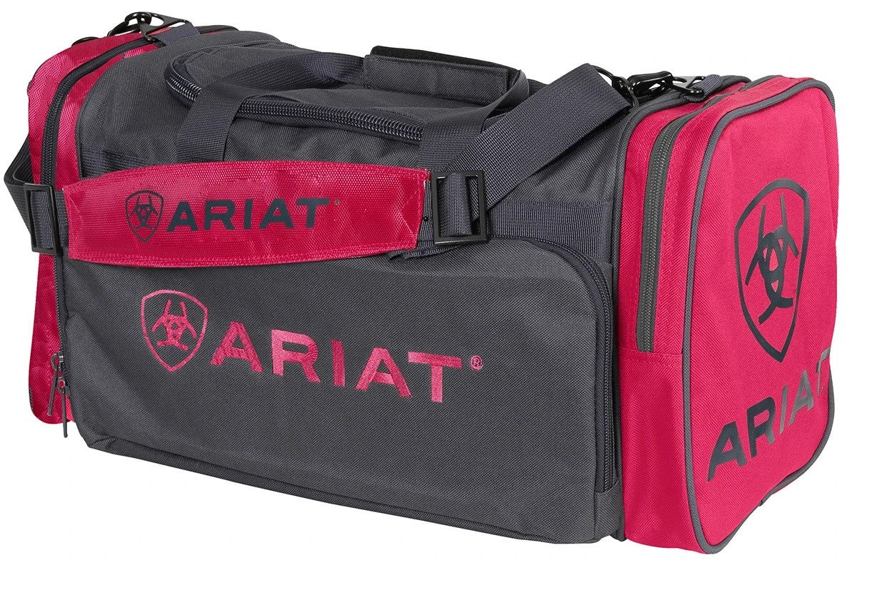 Luggage Ariat Gear Bag Junior Pink & Charcoal