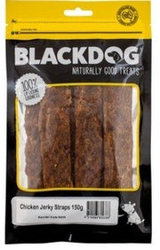 Blackdog Chicken Jerky Straps 150gm