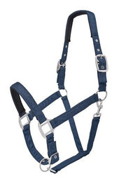 Headstall Webbing Glitter Navy [:pony]