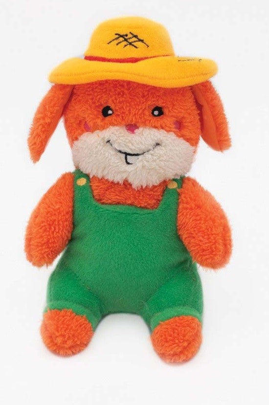 Zippy Paws Cheeky Chumz Garrett The Gardner 24cm X 15cm X 12cm