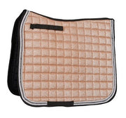 Saddlecloth Dressage Glitter Rose Gold