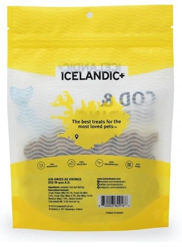 Icelandic Dog Treat Cod & Herring Bites 99gm
