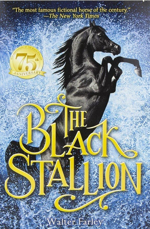 Breyer Freedom Black Stallion Horse & Book Set