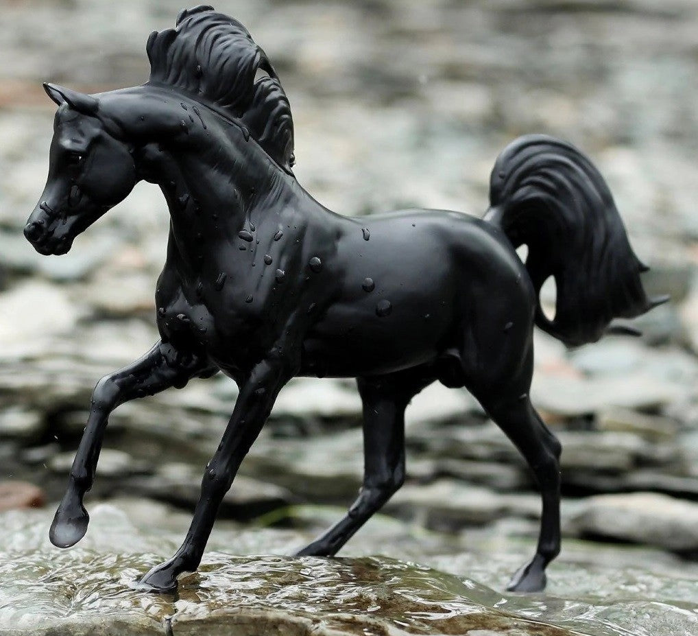 Breyer Freedom Black Stallion Horse & Book Set