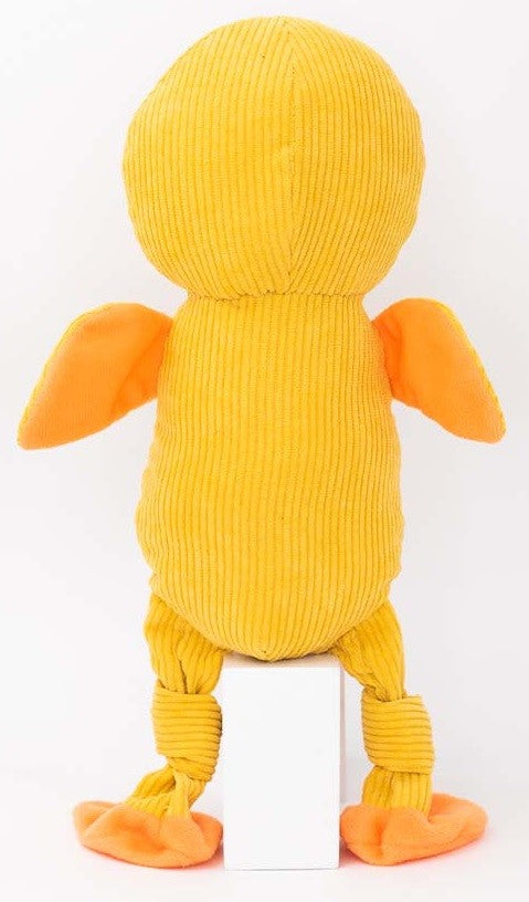 Zippy Paws Corduroy Cuddlerz Duck 43cm X 11cm X 7.5cm