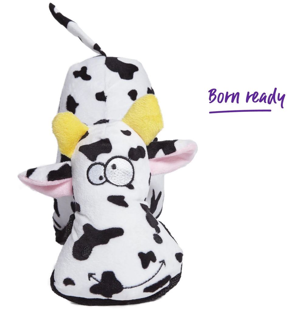 Kazoo Dog Toy Tough Cow [:small]