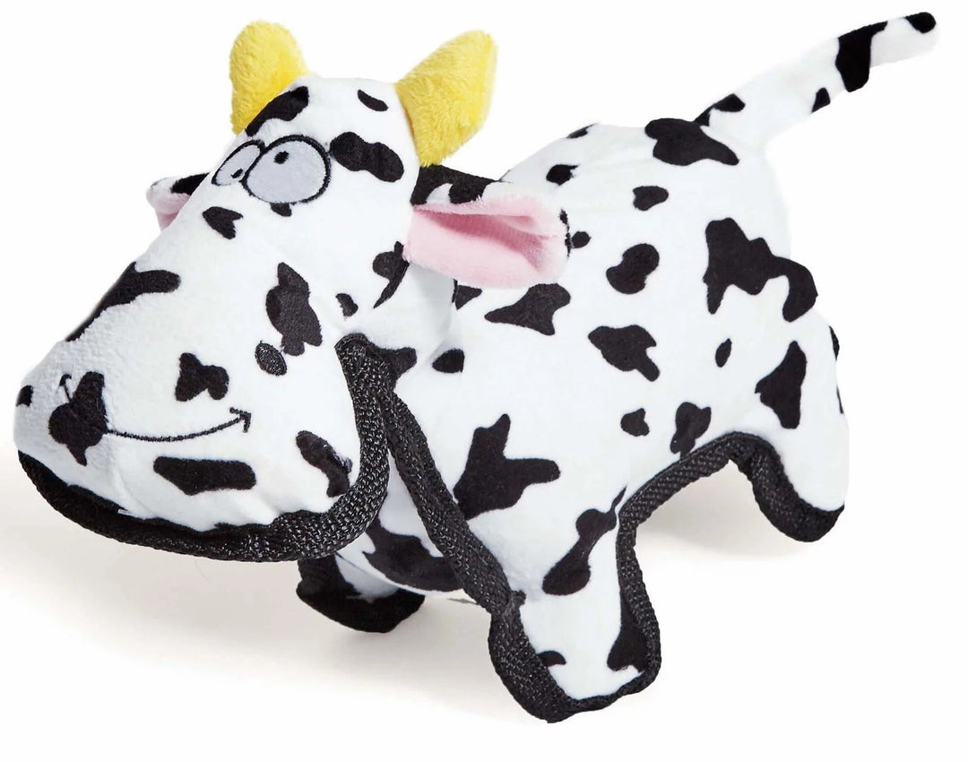 Kazoo Dog Toy Tough Cow [:small]