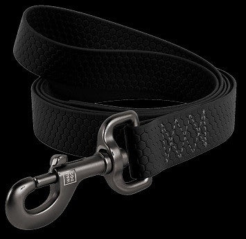 Waudog Waterproof Dog Leash Black 25mm X 122cm