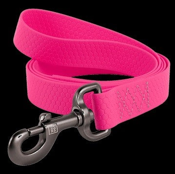 Waudog Waterproof Dog Leash Pink 25mm X 122cm