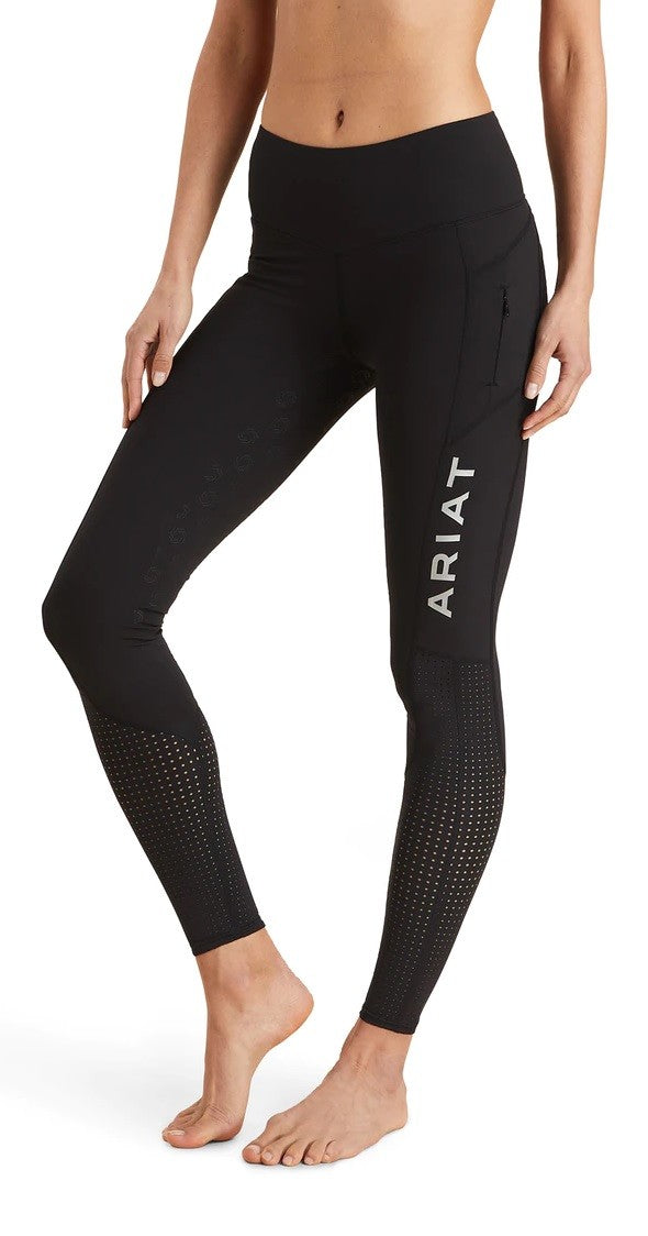 Tights Ariat Eos Full Seat Black Ladies [:extra Small]