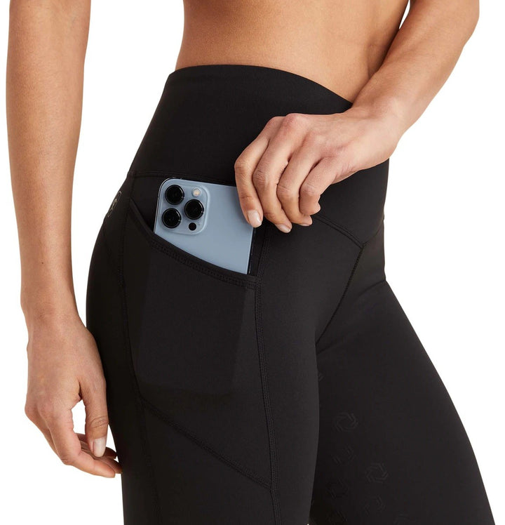 Tights Ariat Eos Full Seat Black Ladies [:extra Small]