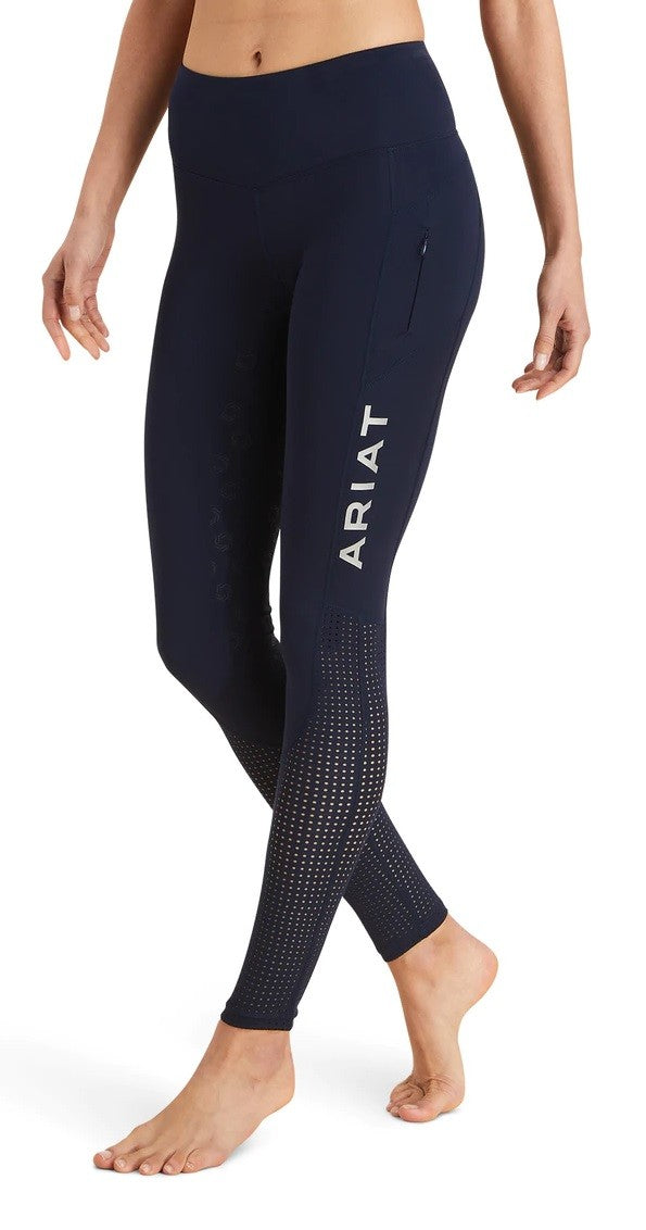 Tights Ariat Eos Full Seat Navy Ladies [:extra Small]