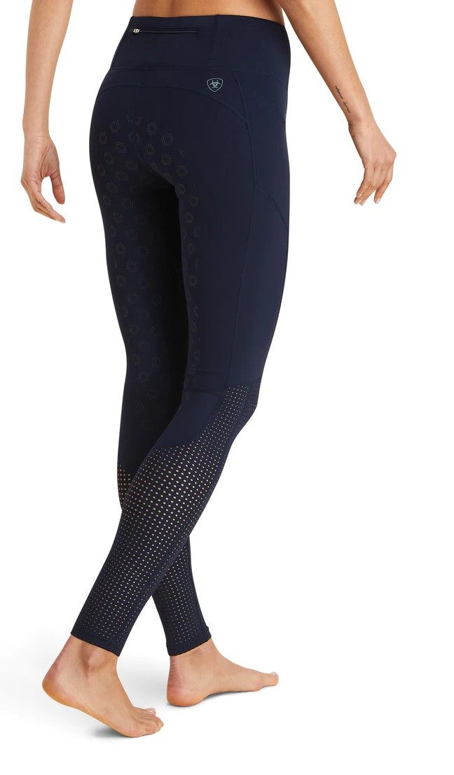 Tights Ariat Eos Full Seat Navy Ladies [:extra Small]