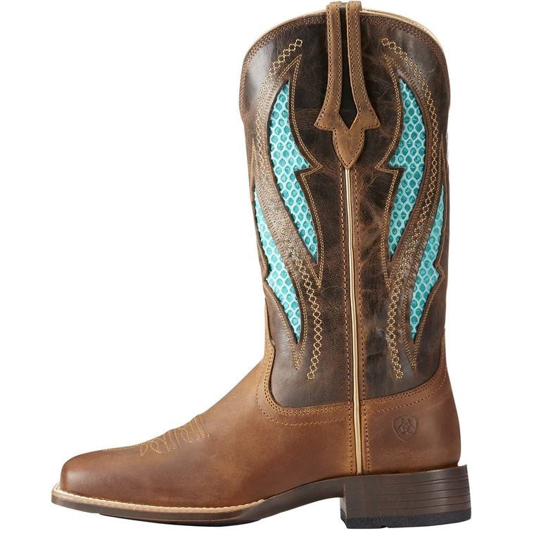 Western Boots Ariat Venttek Ultra Distressed Brown & Silly Brown Ladies [:8.0]