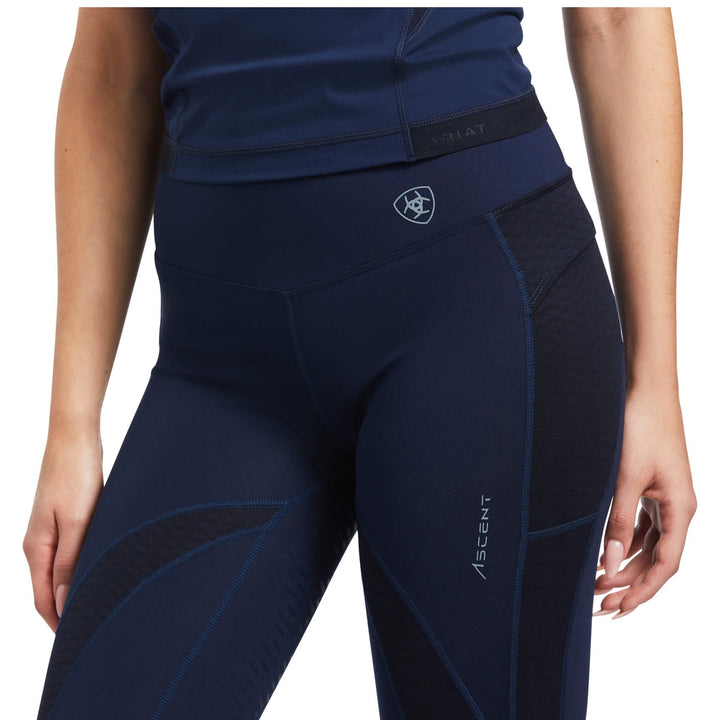 Tights Ariat Ascent Half Grip Navy Ladies [:extra Small]