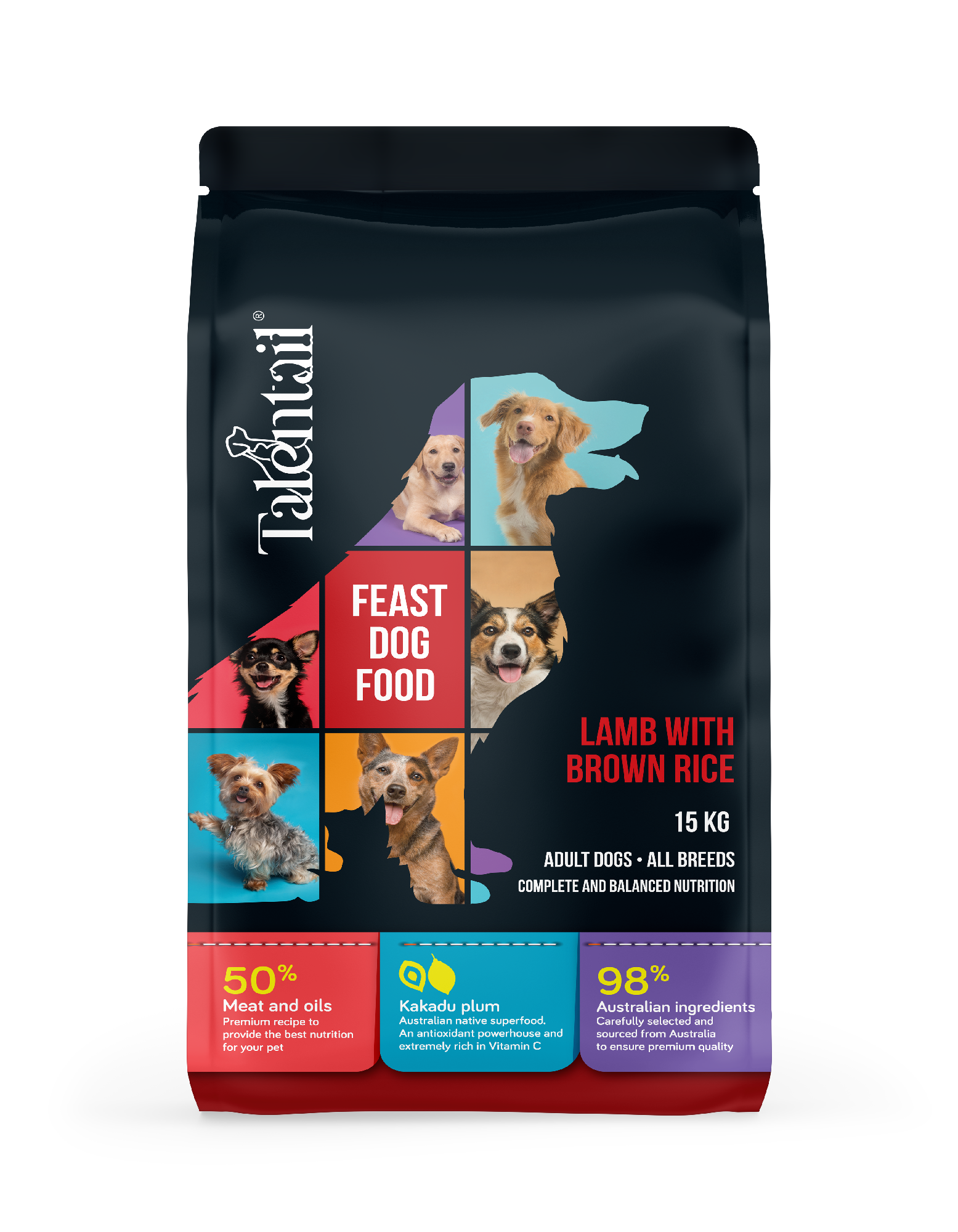 Talentail Dog Food Lamb & Brown Rice 3.5kg