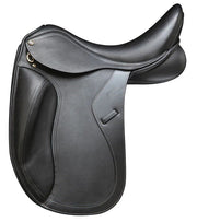 Trainers Jessica Deluxe Monoflap Dressage Saddle Brown [:16.0"]