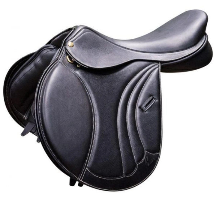 Pessoa Tomboy Jumping Saddle Black [:16.0"]