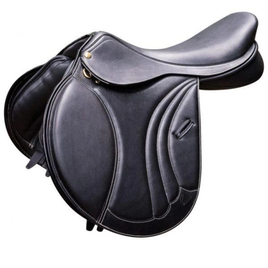 Pessoa Tomboy Jumping Saddle Black [:16.0"]
